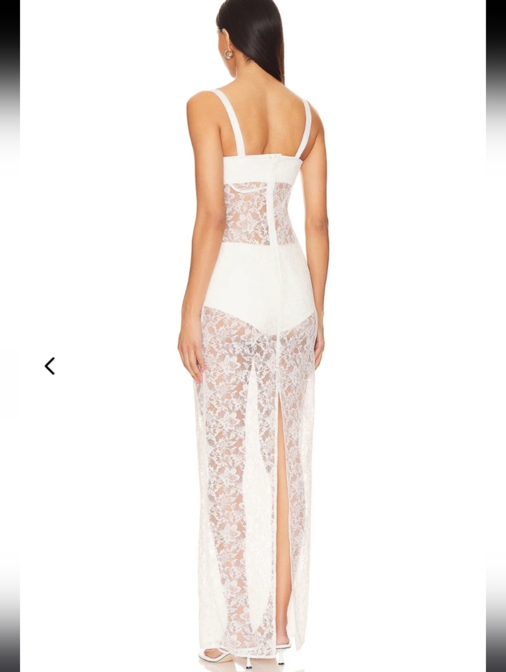 Lovers And Friends Gracia Sheer Lace Maxia Dress - Picture 4 of 6